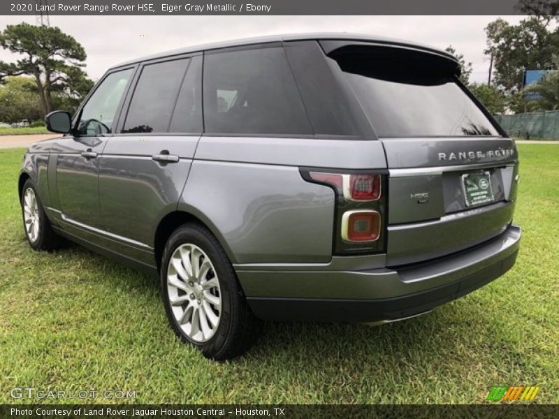 Eiger Gray Metallic / Ebony 2020 Land Rover Range Rover HSE