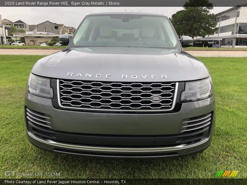 Eiger Gray Metallic / Ebony 2020 Land Rover Range Rover HSE
