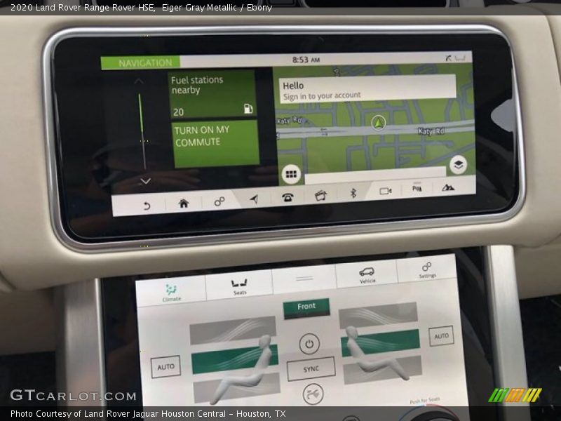 Eiger Gray Metallic / Ebony 2020 Land Rover Range Rover HSE
