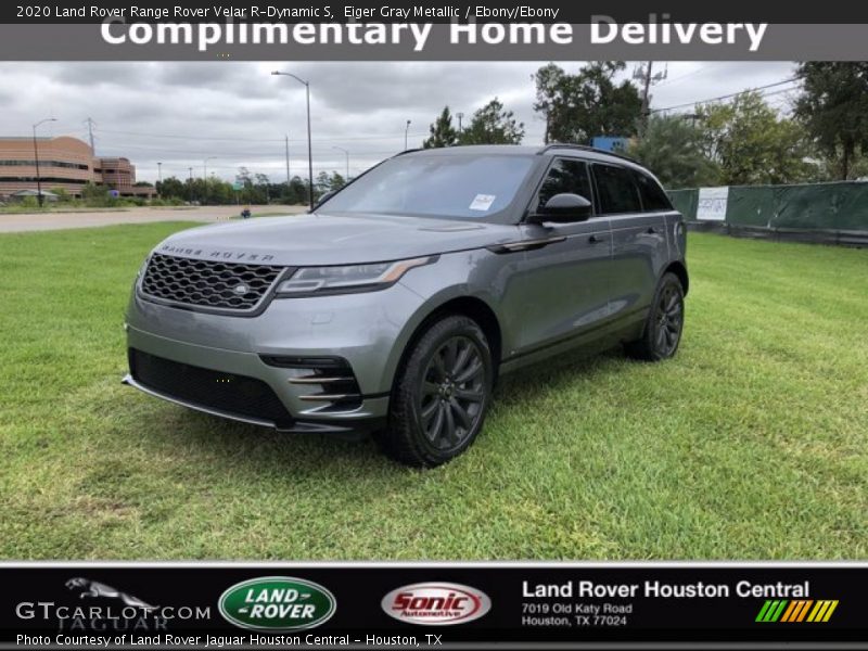 Eiger Gray Metallic / Ebony/Ebony 2020 Land Rover Range Rover Velar R-Dynamic S