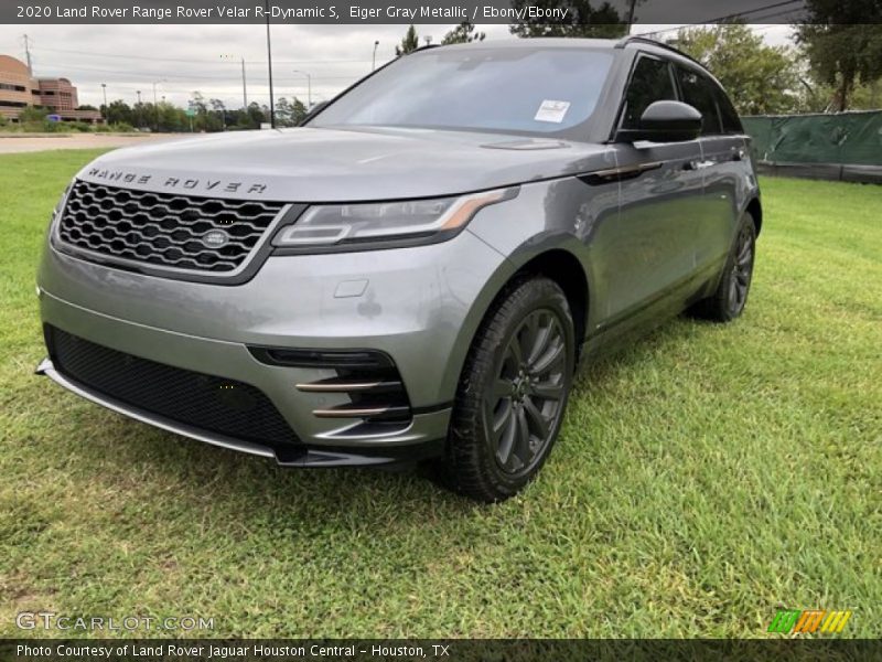 Eiger Gray Metallic / Ebony/Ebony 2020 Land Rover Range Rover Velar R-Dynamic S