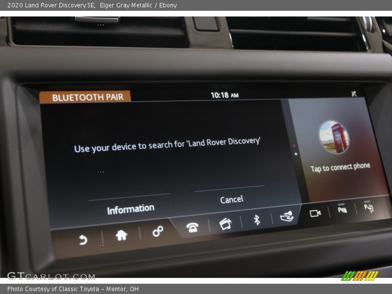 Eiger Gray Metallic / Ebony 2020 Land Rover Discovery SE