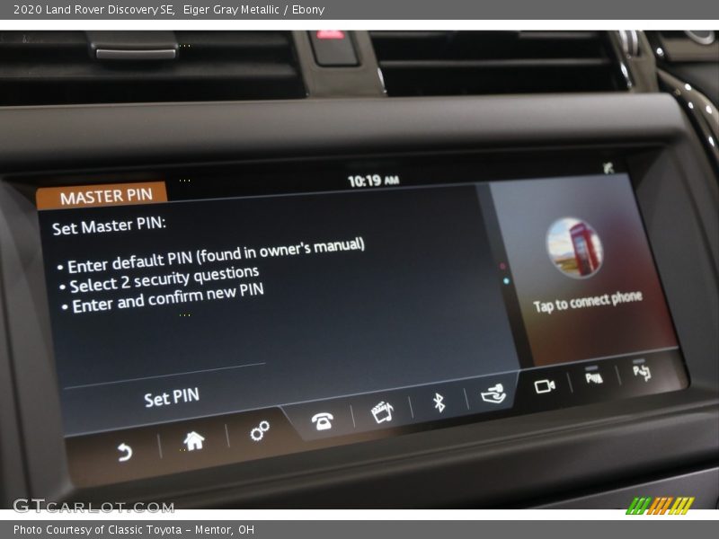 Eiger Gray Metallic / Ebony 2020 Land Rover Discovery SE