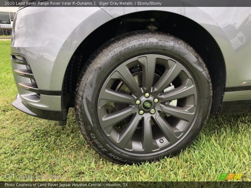 Eiger Gray Metallic / Ebony/Ebony 2020 Land Rover Range Rover Velar R-Dynamic S