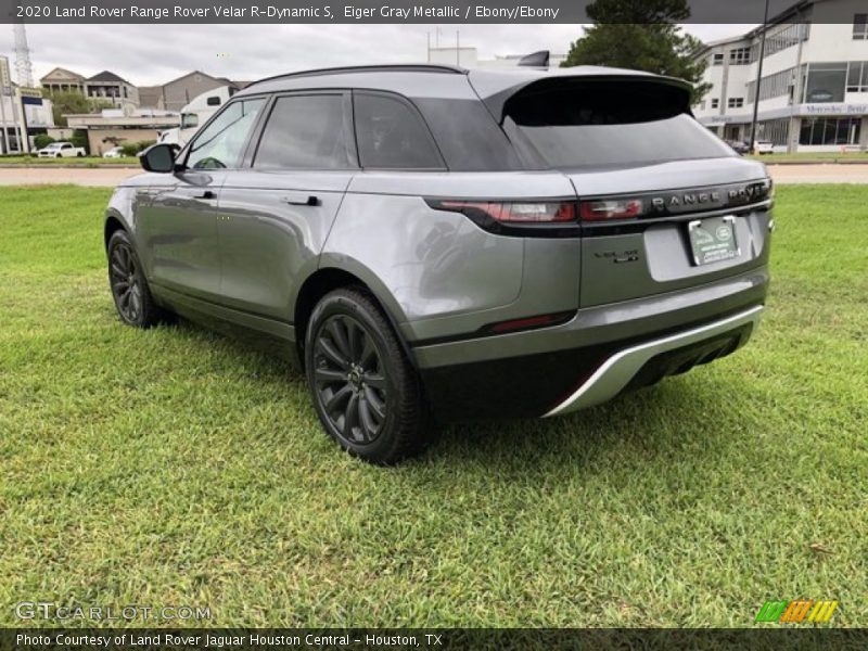 Eiger Gray Metallic / Ebony/Ebony 2020 Land Rover Range Rover Velar R-Dynamic S