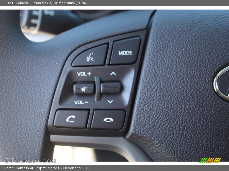 Winter White / Gray 2021 Hyundai Tucson Value