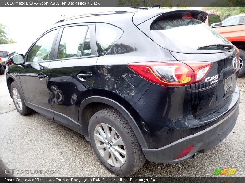 Jet Black Mica / Black 2016 Mazda CX-5 Sport AWD