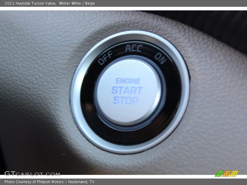 Winter White / Beige 2021 Hyundai Tucson Value