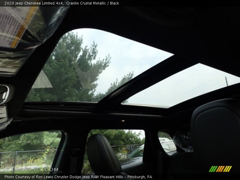 Granite Crystal Metallic / Black 2020 Jeep Cherokee Limited 4x4