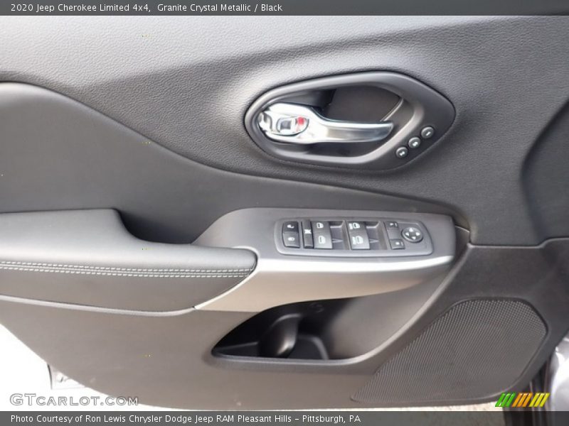 Granite Crystal Metallic / Black 2020 Jeep Cherokee Limited 4x4