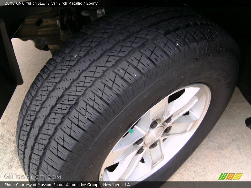 Silver Birch Metallic / Ebony 2008 GMC Yukon SLE