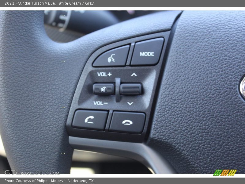 White Cream / Gray 2021 Hyundai Tucson Value