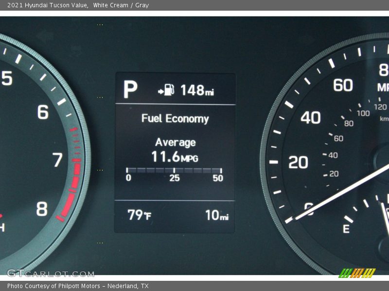 White Cream / Gray 2021 Hyundai Tucson Value