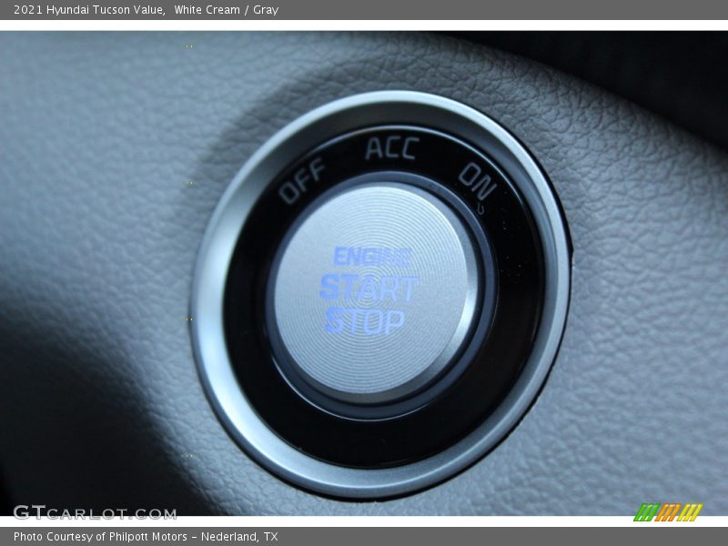 White Cream / Gray 2021 Hyundai Tucson Value