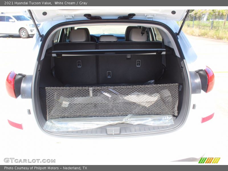 White Cream / Gray 2021 Hyundai Tucson Value