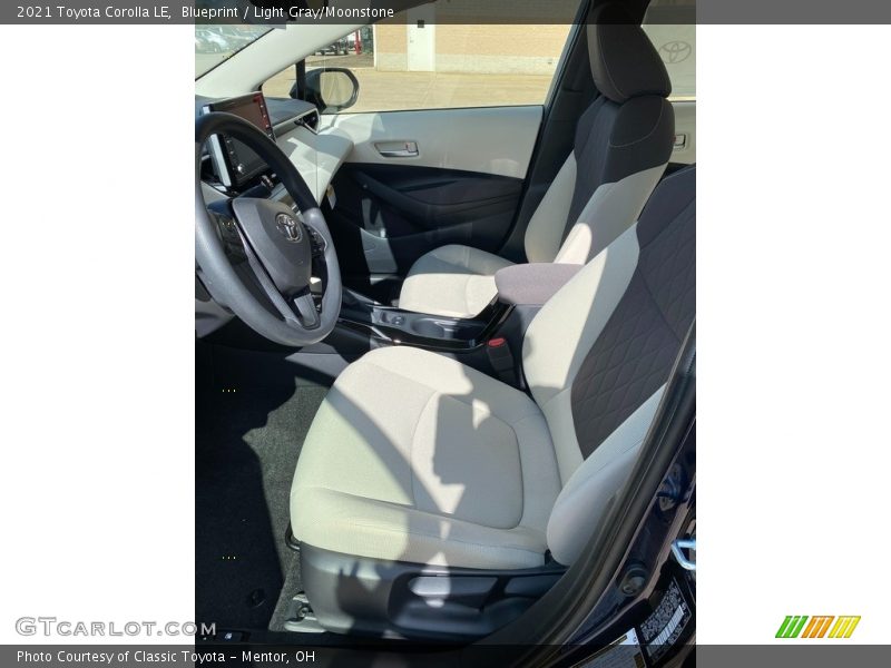Blueprint / Light Gray/Moonstone 2021 Toyota Corolla LE