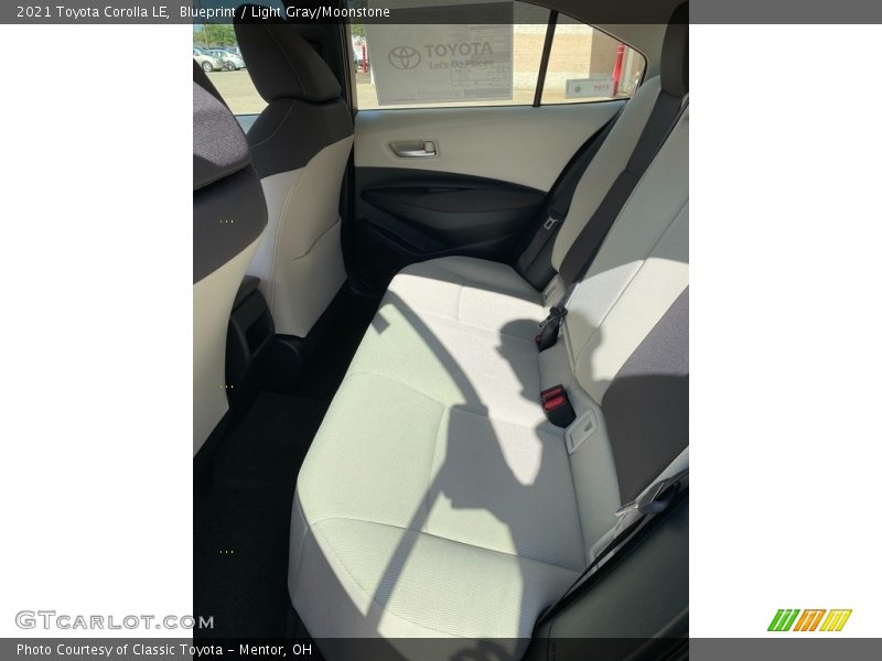 Blueprint / Light Gray/Moonstone 2021 Toyota Corolla LE