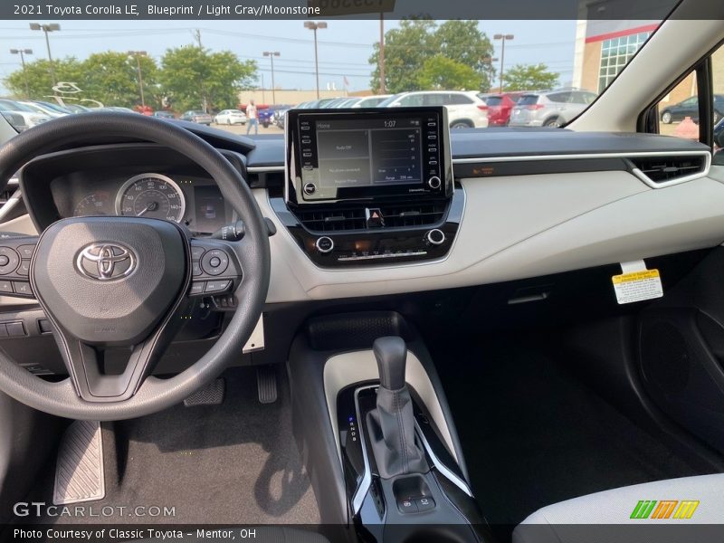 Blueprint / Light Gray/Moonstone 2021 Toyota Corolla LE
