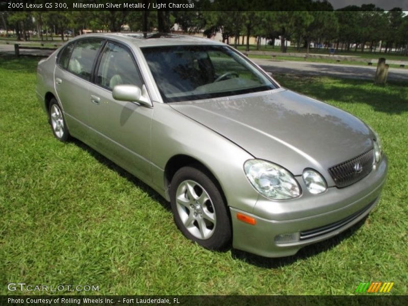 Millennium Silver Metallic / Light Charcoal 2005 Lexus GS 300
