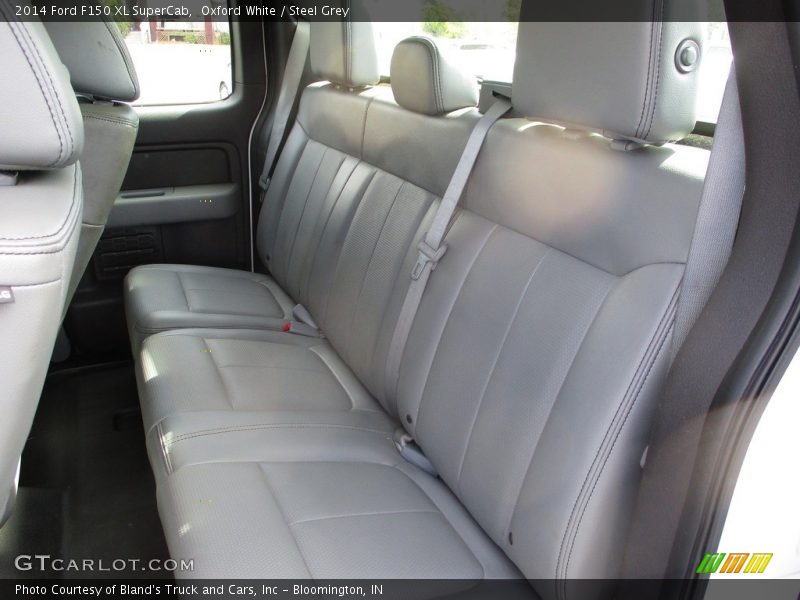 Oxford White / Steel Grey 2014 Ford F150 XL SuperCab