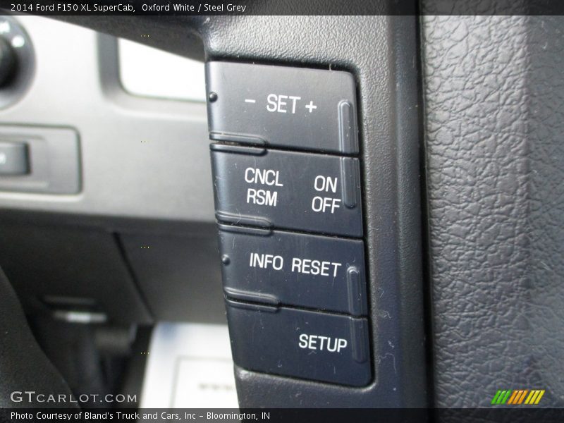 Oxford White / Steel Grey 2014 Ford F150 XL SuperCab