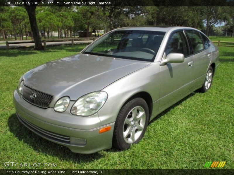 Millennium Silver Metallic / Light Charcoal 2005 Lexus GS 300
