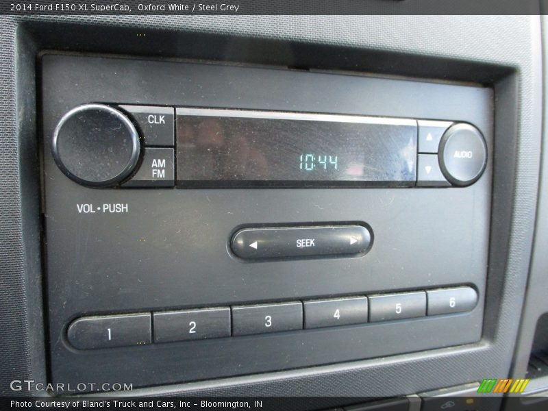 Oxford White / Steel Grey 2014 Ford F150 XL SuperCab