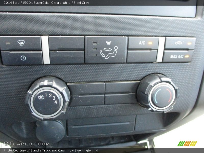 Oxford White / Steel Grey 2014 Ford F150 XL SuperCab