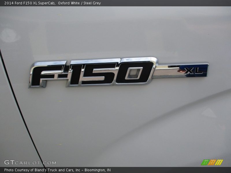 Oxford White / Steel Grey 2014 Ford F150 XL SuperCab