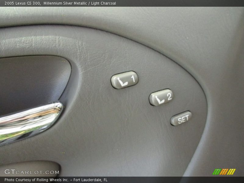 Millennium Silver Metallic / Light Charcoal 2005 Lexus GS 300