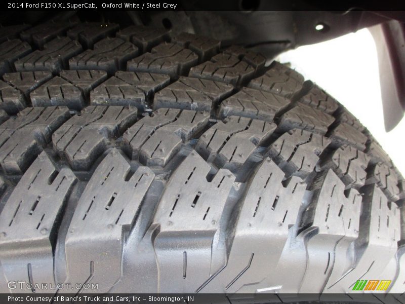 Oxford White / Steel Grey 2014 Ford F150 XL SuperCab