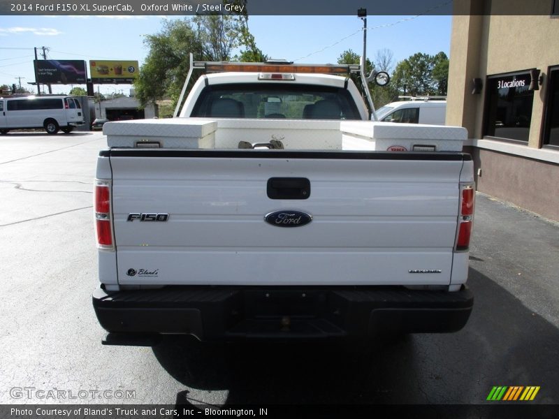 Oxford White / Steel Grey 2014 Ford F150 XL SuperCab