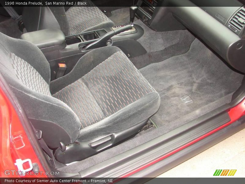 San Marino Red / Black 1998 Honda Prelude