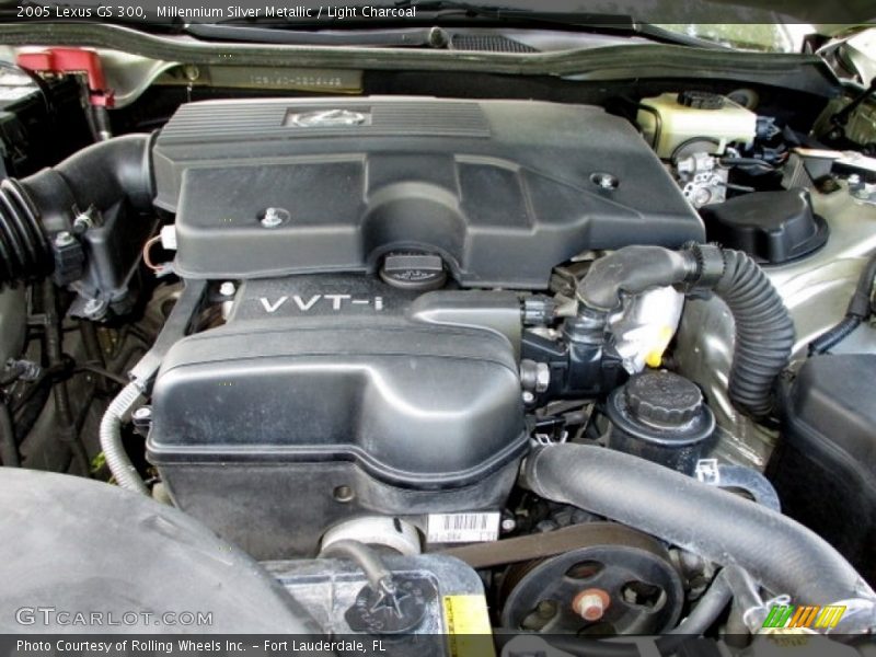 Millennium Silver Metallic / Light Charcoal 2005 Lexus GS 300