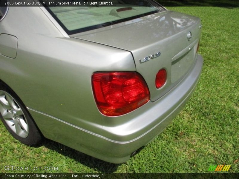 Millennium Silver Metallic / Light Charcoal 2005 Lexus GS 300