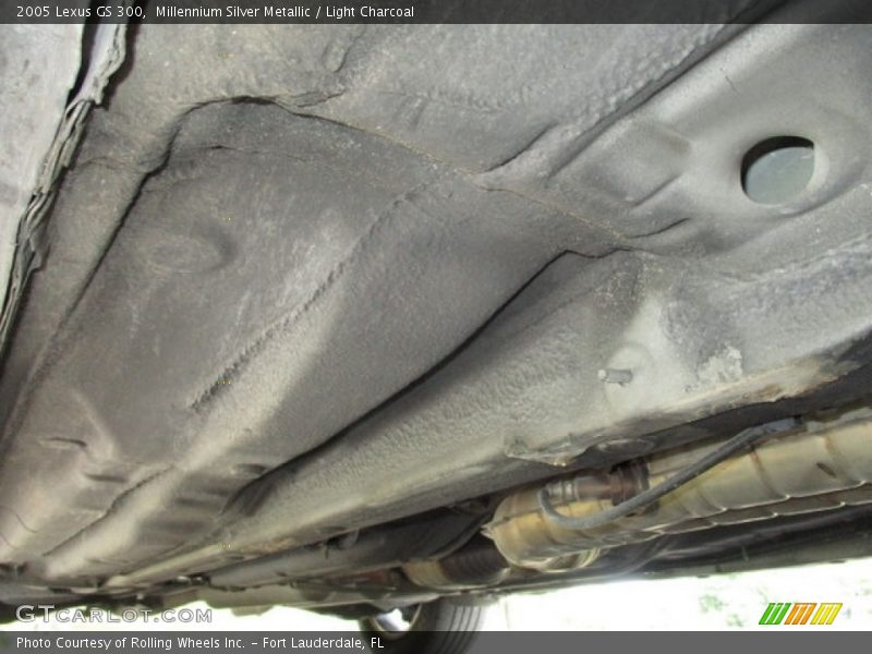 Millennium Silver Metallic / Light Charcoal 2005 Lexus GS 300