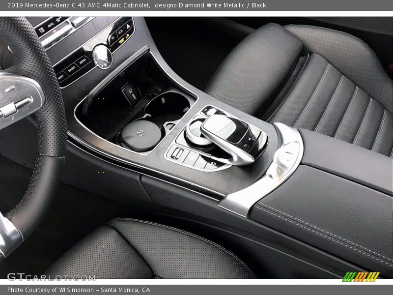 designo Diamond White Metallic / Black 2019 Mercedes-Benz C 43 AMG 4Matic Cabriolet