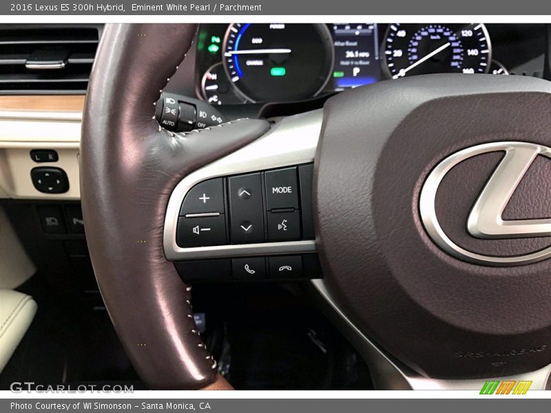  2016 ES 300h Hybrid Steering Wheel