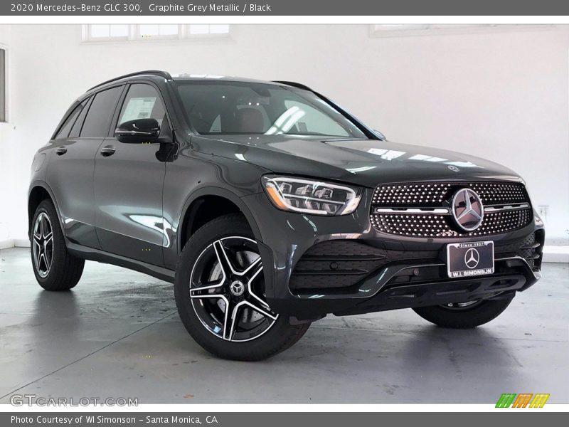 Graphite Grey Metallic / Black 2020 Mercedes-Benz GLC 300
