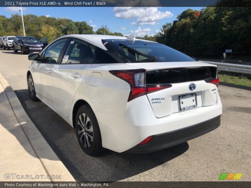 Wind Chill Pearl / Black 2021 Toyota Prius XLE AWD-e