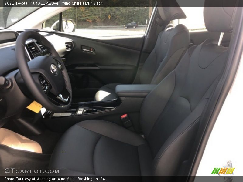 Front Seat of 2021 Prius XLE AWD-e