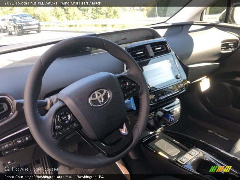 Dashboard of 2021 Prius XLE AWD-e