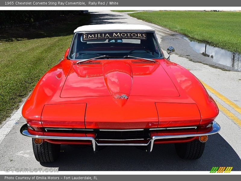  1965 Corvette Sting Ray Convertible Rally Red