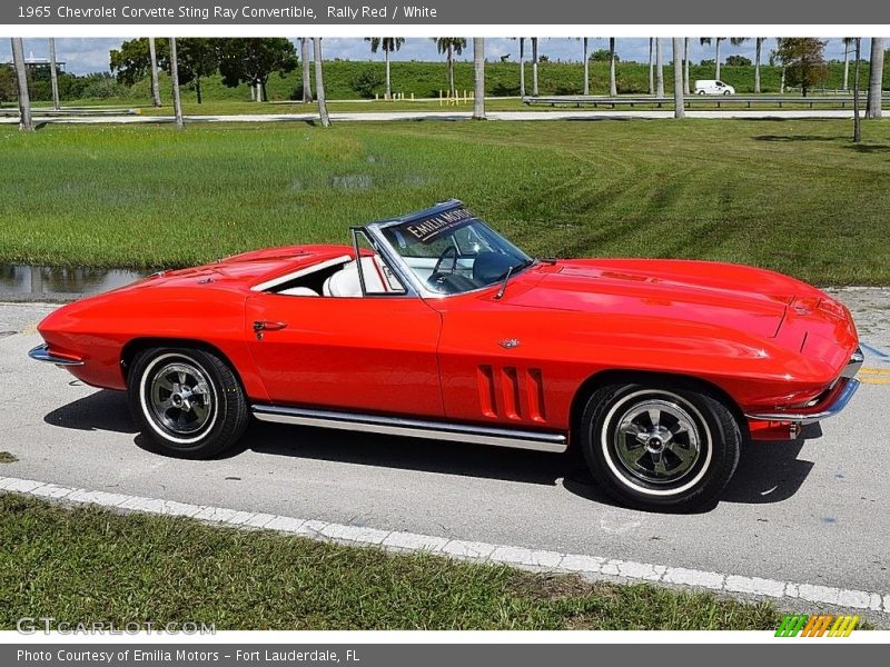  1965 Corvette Sting Ray Convertible Rally Red