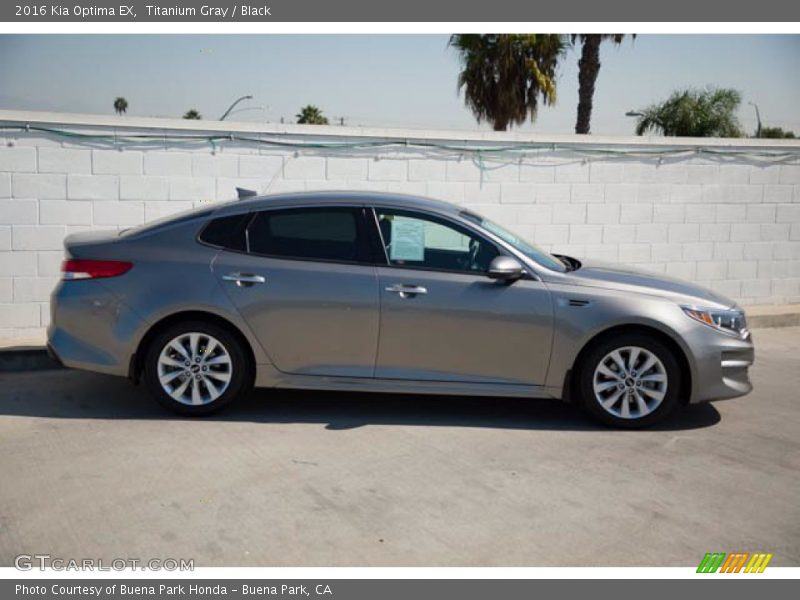 Titanium Gray / Black 2016 Kia Optima EX