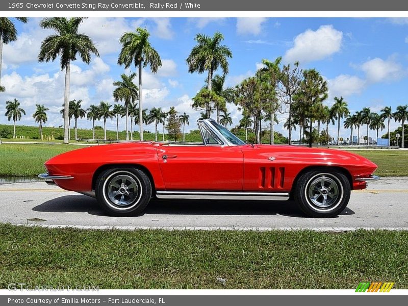  1965 Corvette Sting Ray Convertible Rally Red