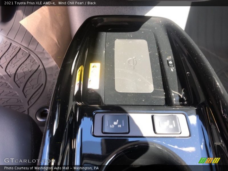 Wind Chill Pearl / Black 2021 Toyota Prius XLE AWD-e