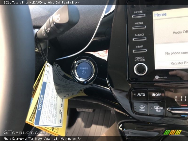 Wind Chill Pearl / Black 2021 Toyota Prius XLE AWD-e