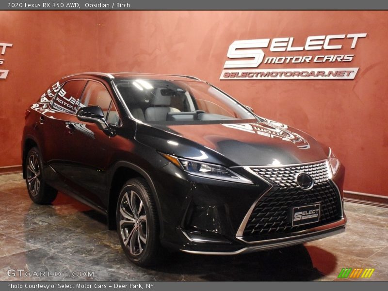 Obsidian / Birch 2020 Lexus RX 350 AWD