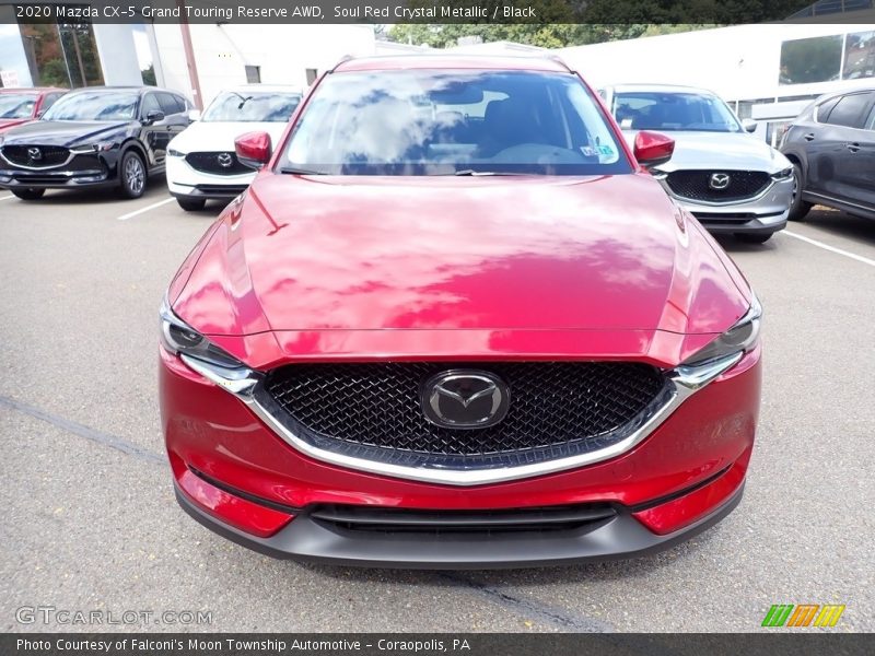 Soul Red Crystal Metallic / Black 2020 Mazda CX-5 Grand Touring Reserve AWD